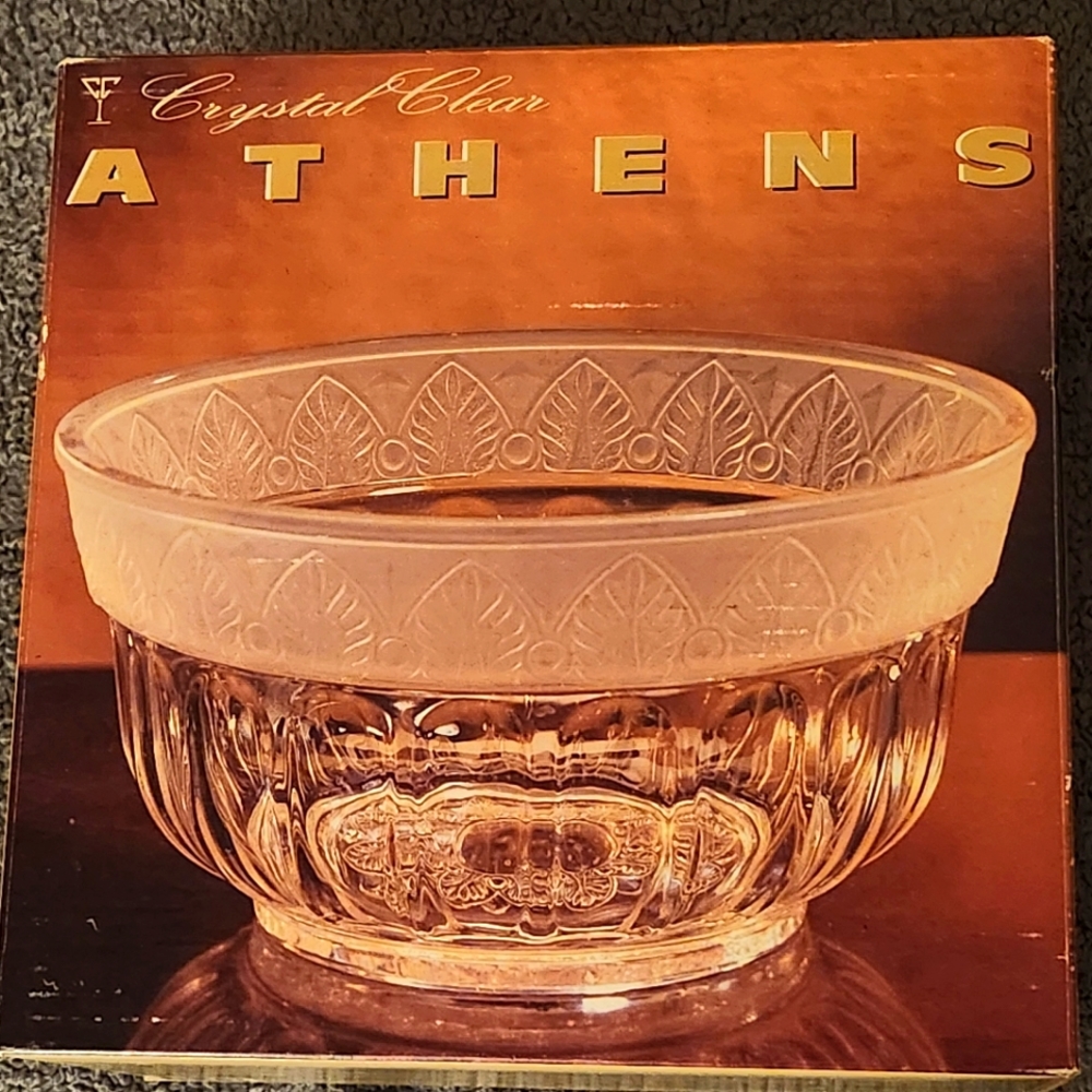 Crystal medium size bowl